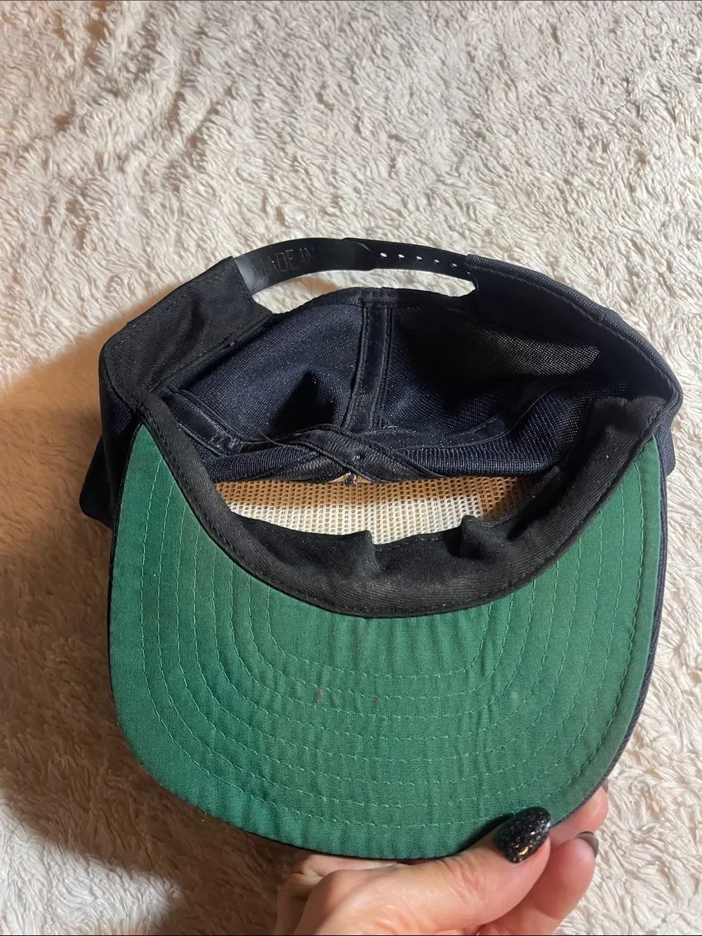 Schleswig Holstein D-182 Navy Embroidered Cap vintage
